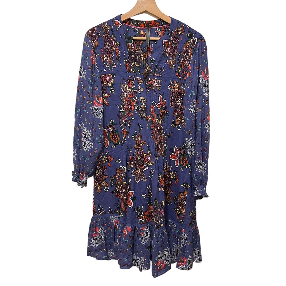 Anthropologie Diana Pintucked Tunic Dress